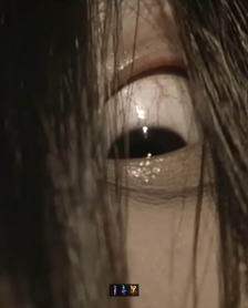 パチンコリング 終焉ノ刻の貞子の目画像